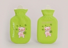 WAERMFLASCHE SCHWEIN M.SPRUCH 2-F.S. 13X24CM