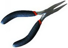 Mini-Flachzange Top-Grip 125mm, federöffnend, rutschfester Griff