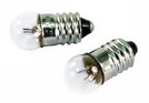 Kugel-Lampe Sockel E10, 4,5V, 0,1A Inhalt 2 Stück