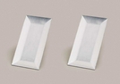 TABLETT SILBER KUNSTSTOFF 24X12CM