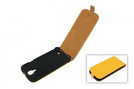 Tasche (Flip Slim) für Samsung I9505 Galaxy S4 yellow