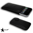 Star-Case® Nova ''solo-Soft '' for Apple IPhone 4, 4S echt Leder Black