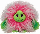 Frizzy-Monster, grün, ca. 15 cm, 1Stück