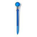 Kugelschreiber 'Shiny', Farbe: Hellblau, Groesse: Ø 1,2 x 19,3 cm