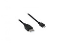 Kabel USB 2.0 A (St.) - B micro (St.) 5,0 m black
