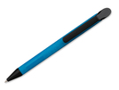Kunststoffkugelschreiber mit blauschreibender Mine.