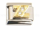 Italian Charm Glieder Armband Buchstaben "Z"