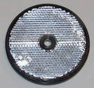 Reflektor rund, weiß, 1 Stück