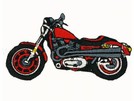 P-123 Aufnäher Patch Motorad
