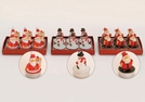 TEELICHT-SET 6TLG NIKOLAUS/SCHNEEMANN S.6CM