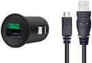 Belkin Mini KFZ-Ladegerät + Lade/Sync microUSB Datenkabel Universal F8M304cw03