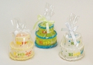 DEKO-KERZE TORTE HAPPY BIRTHDAY S.8X8CM