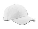 Baseballkappe aus Baumwolle mit Metallverschluss, 6 Segmente.