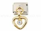 Italian Charm Glieder Armband mit Anhänger