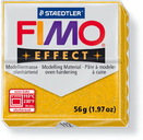 FIMO, Modelliermasse, Knete glitter gold soft effect