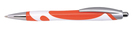 Kugelschreiber Modern, orange, 14,3 cm