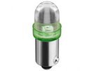 LED Kleinlampe BA9 s (10mm LED) 1,6lm green