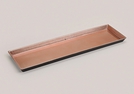 TABLETT ECKIG KUPFER KUNSTST.44X13X2CM