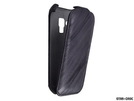 Star-Case® Flip ''Roma'' Linea für Samsung i8190 Galaxy S3 mini Echt Leder Lila