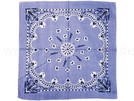 BA-140 Bandana Kopftuch paisley hellblau