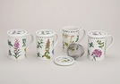 TEEBECHER PORZ.M. DECKEL+SIEB 4SORT.11CM