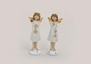 ENGEL WEISS-GOLD GLITTER POLY 2-F.S.15CM