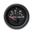 Zusatzinstrument, Youngtimer-Design, Wassertemperartur