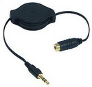 Stereo Klinke-Verlängerung Klinke-Stecker, Klinke-Buchse, 1,35m