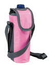 Umhaengekuehltasche f. 0,5l Flasche,rosa, ca. 20 x 7 cm