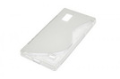 Silicon Case (S-Curve) für LG E975W Optimus GJ transparent