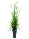 Schilfgras Zoll April Zoll 275 Blätter 175 cm, Kunstpflanze