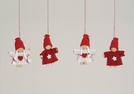 WINTERKINDER Z. HAENGEN HOLZ/FILZ SORT. 8CM