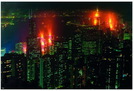 LED Leinwand-Bild ''Hong Kong''
