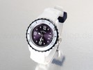 weiss mit navy Ziffernblatt Viper Silikonuhr littl