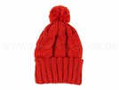 Strickmützen Mützen Strick Mütze mit Bommel