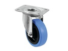 Lenkrolle 100mm, BLUE WHEEL, hellblau