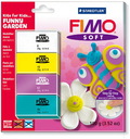 FIMO Kits for Kids - Funny Garden, 4x25g, 1Set