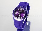 Silikonuhr lila Viper Silikonuhr small face Ø ca.