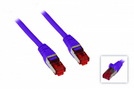 Patchkabel Cat6 S/STP 0,25 m violet