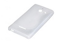 Silicon Case (S-Curve) für Huawei Ascend W1 white