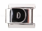 Italian Charm Glieder Armband Buchstaben "D"