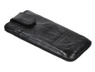 Star-Case® di base ''lavato'' universal size ''ML'' echt Leder Black