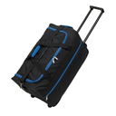 Trolleytasche "Hansa" 600D,schwarz/blau, ca. 55 x 30 x 30 cm
