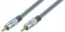 Premium Klinke-Verbindung 3,5mm Stereo Stecker/Stecker, 2,5m