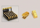 MAGNET GOLDBARREN MIT KLAMMER KUNSTST.3CM