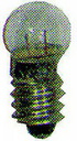 Glühlampe E-10, 11mm-Kugel, 12V