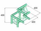 DECOLOCK DQ3-PAL32 3-Weg Ecke 90°