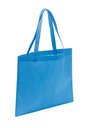 Einkaufstasche"Market"non-woven,hellblau, 45 x 37 cm