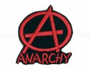 P-073 Aufnäher Patch Anarchy rot