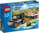 Lego City 60058 Geländewagen mit Wasserfahrzeug, 1Stück